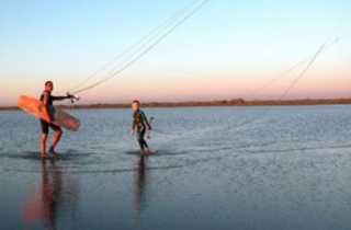  Kitesurfing in the Alpes Maritimes 
